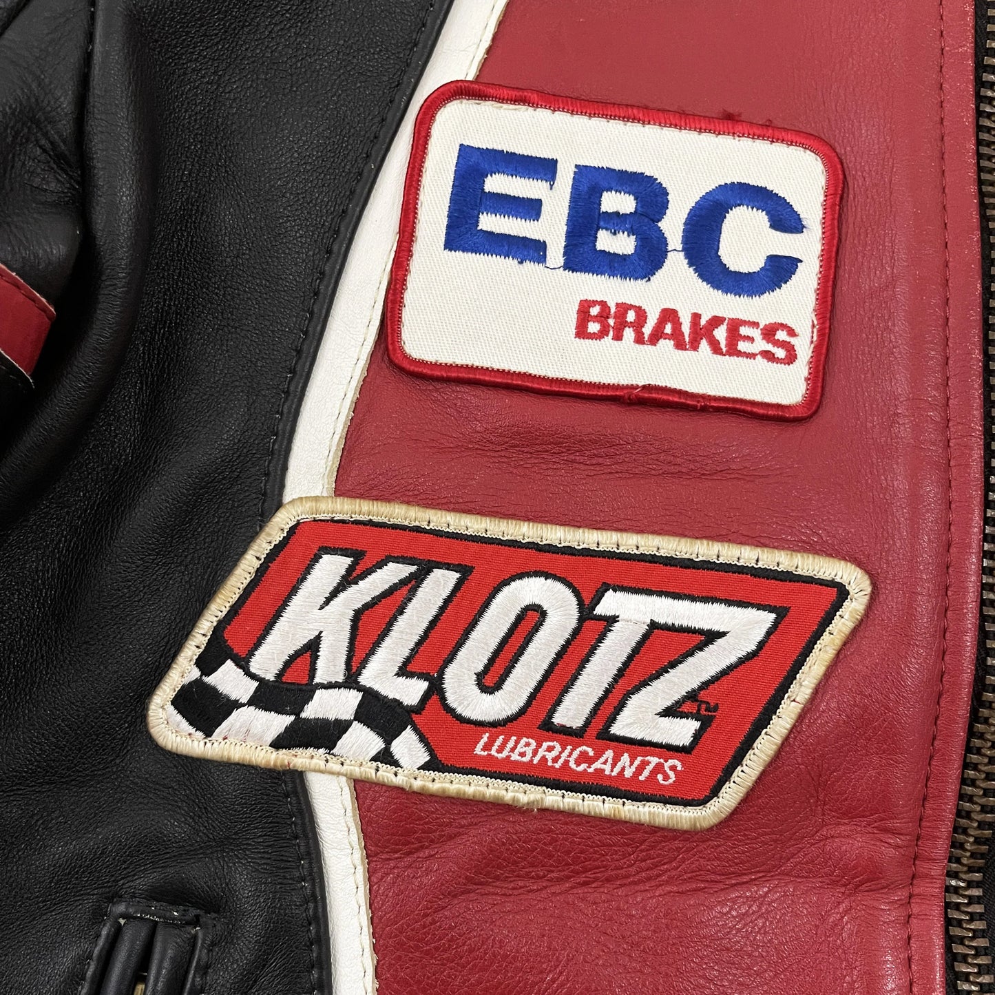 Vanson Leathers Motorcycle Racing Team Jacket - S