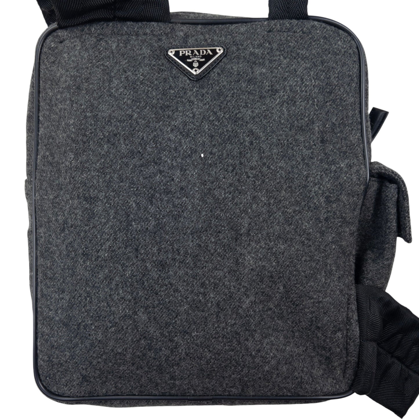 Vintage Prada Wool Sling Bag