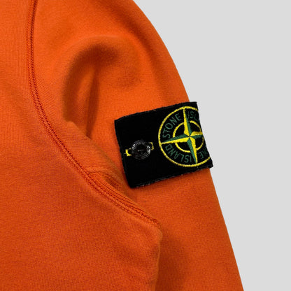 Stone Island Orange Crewneck - M