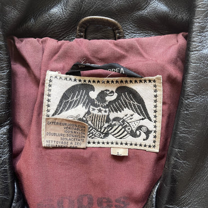 Avirex Daytona Leather Biker Jacket - L