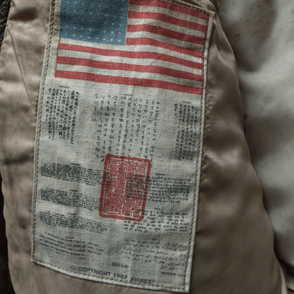 Avirex 1987 Top Gun Russian G-1 Flight Jacket - S / M | S/M, Brown