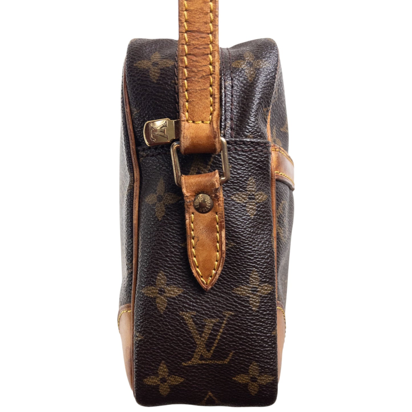 Vintage 90s Louis Vuitton Trocadero Monogram Leather Crossbody Bag