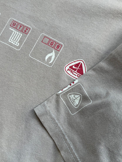 2000's Nike ACG Kayak Graphic T-Shirt M | O/S, Gray
