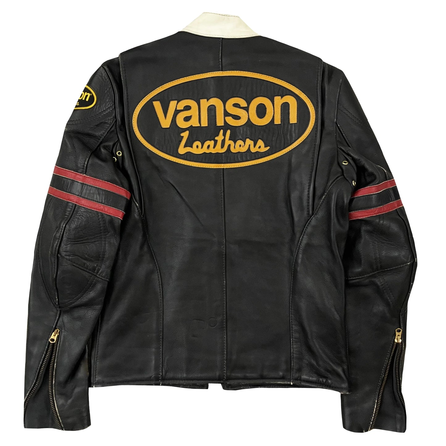 Vanson Leathers Motorcycle Racing Team Jacket - S