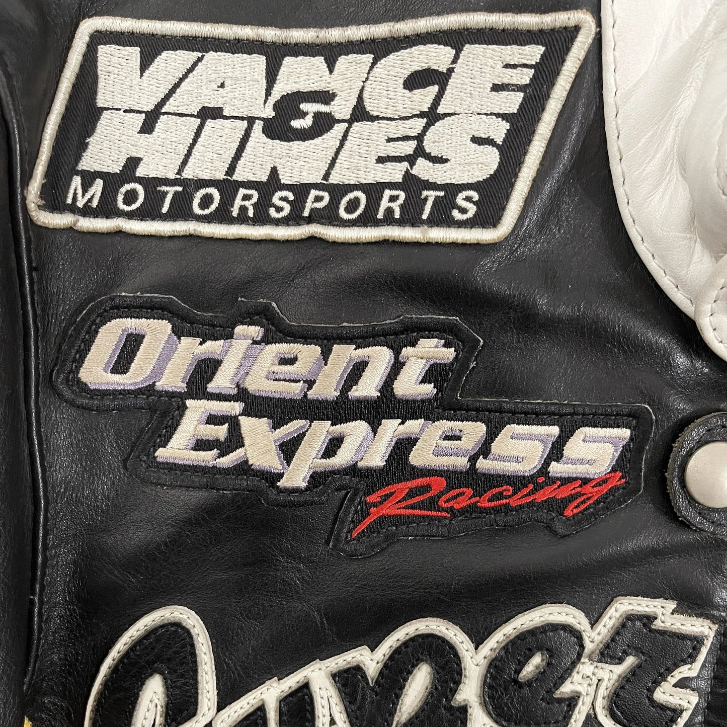 Vanson Leathers x Yellow Corn Motorcycle Racer Jacket - M