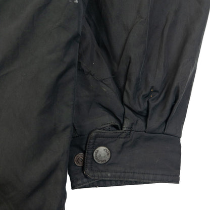Vintage 90s Balenciaga Fleece Lined Jacket Size S | Small, Black