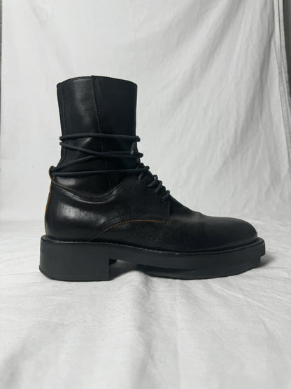 ANN DEMEULEMEESTER LACE UP BOOT | Default Title, Black
