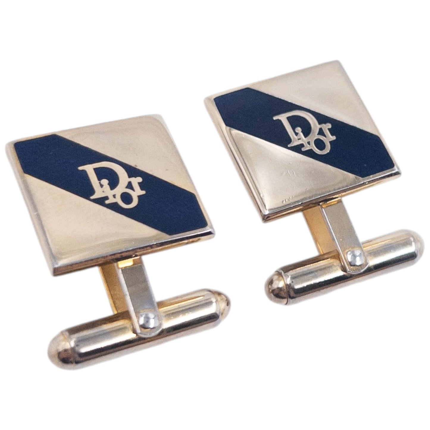 Vintage 90s Dior Cuff Links | O/S, Multicoloured