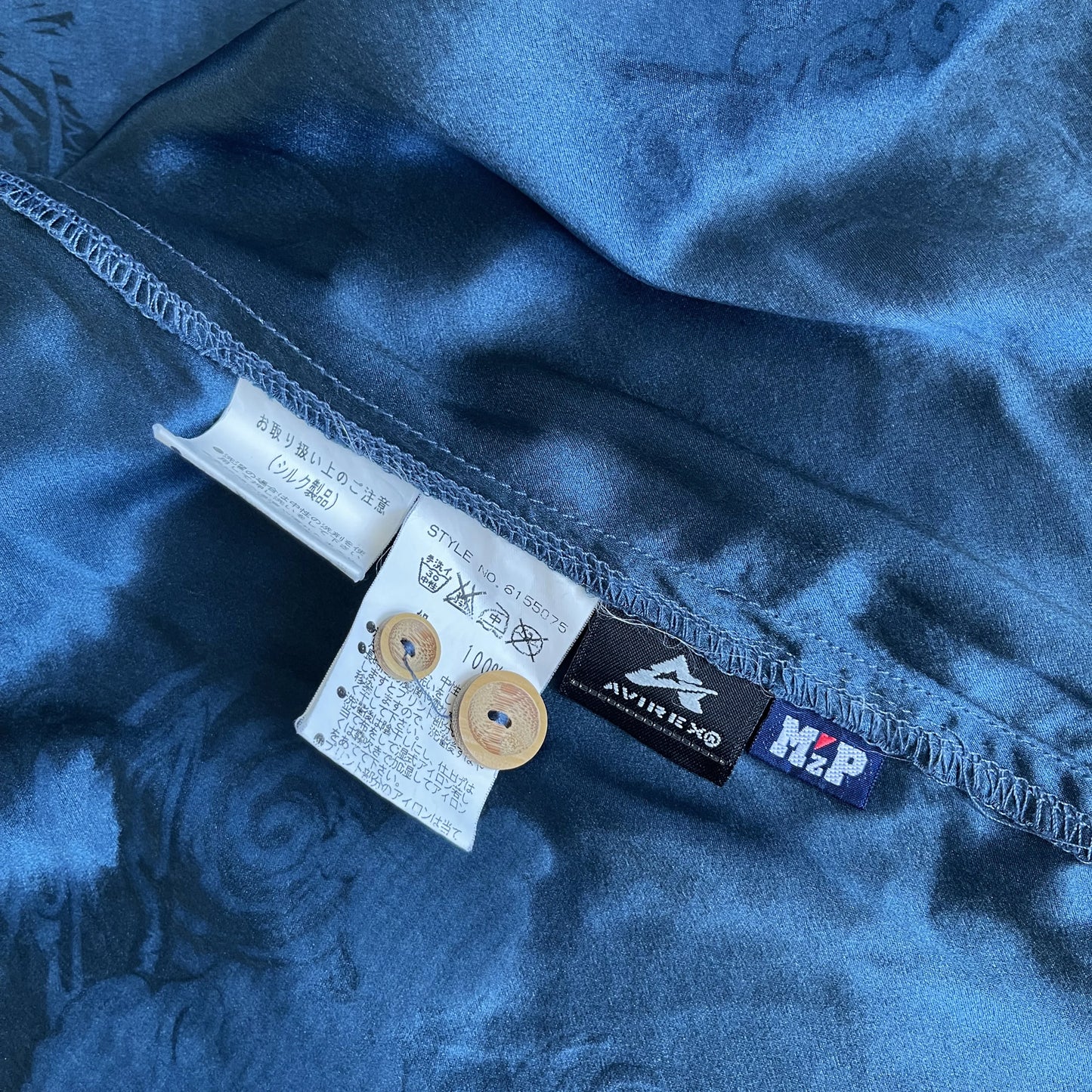 Avirex Dragon Hawaiian Souvenir Shirt - M