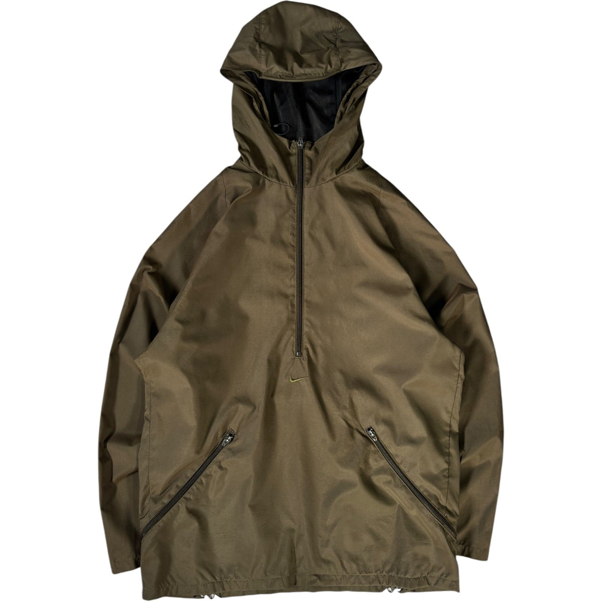 Nike 00’s Half Zip Ventilated Anorak Jacket M | Medium, Khaki