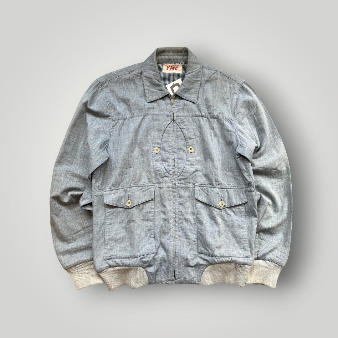 2000's YMC Cotton Bomber Jacket S/M | O/S, Gray