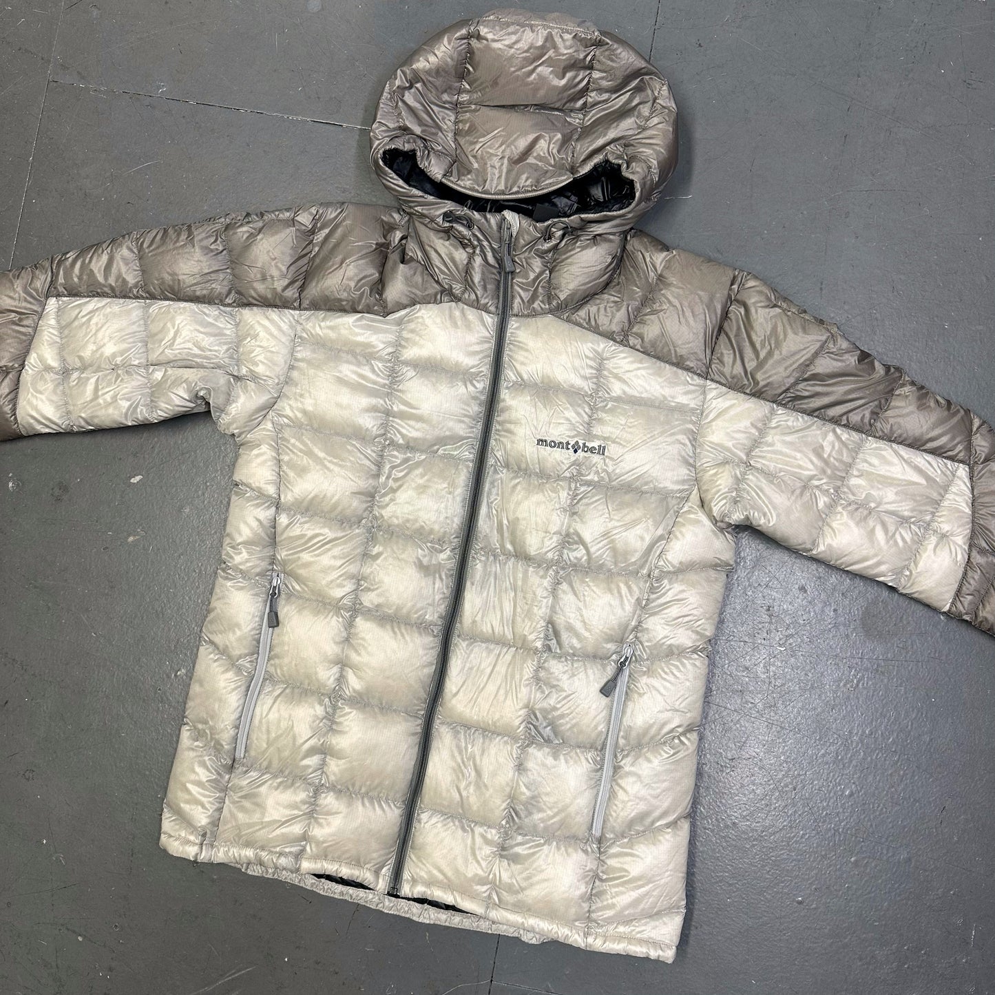 Montbell Puffer Jacket In Grey ( M )