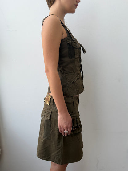 Dolce&Gabbana SS03 Technical Set | W42, Olive