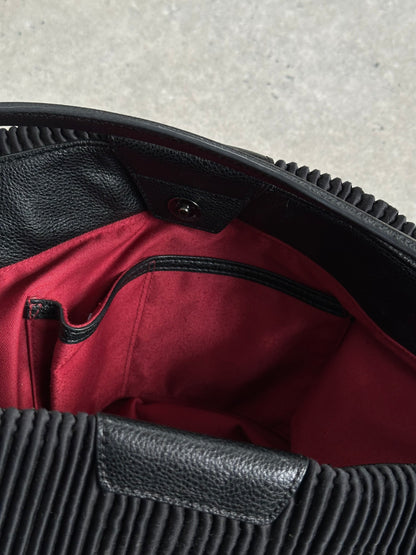 Emporio Armani Pleated Shoulder Bag