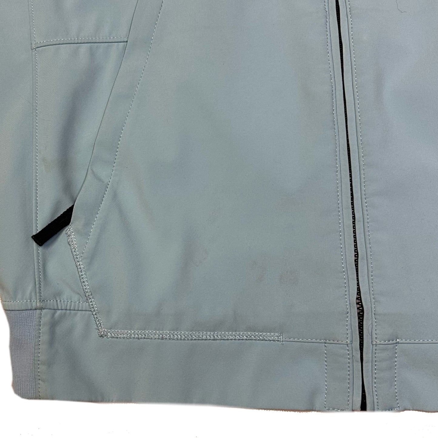 Stone Island Soft Shell Jacket In Baby Blue ( XXL )