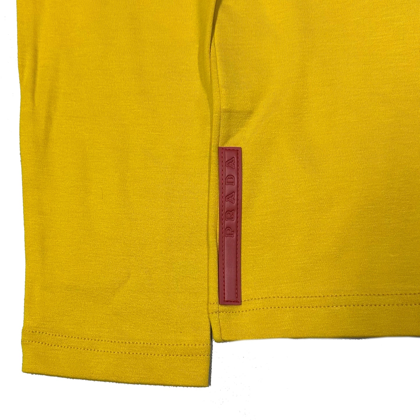 Prada Women’s Long Sleeve Shirt In Yellow ( L )