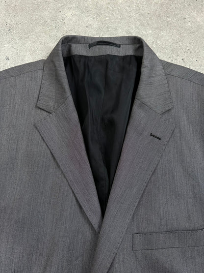 Doremen x Loro Piana 1990s Wool Single Breasted Blazer - 46R/XXL