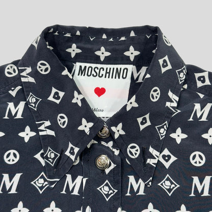 Moschino 1984 Louis Vuitton Monogram Rip - L/XL | XL, Grey