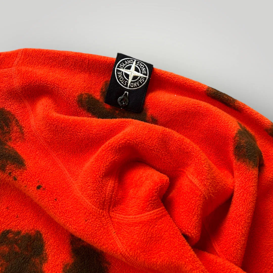 Stone Island SS/24 Hand Sprayed Zip Up Fleece XL
