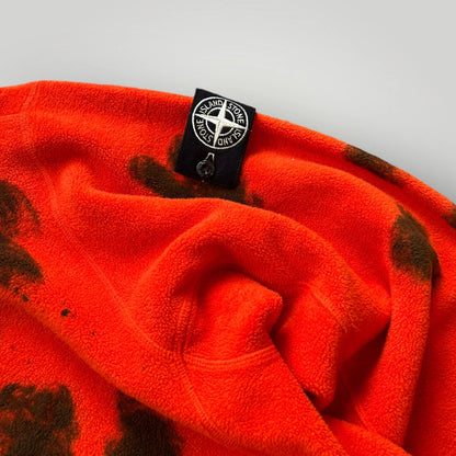 Stone Island SS/24 Hand Sprayed Zip Up Fleece XL