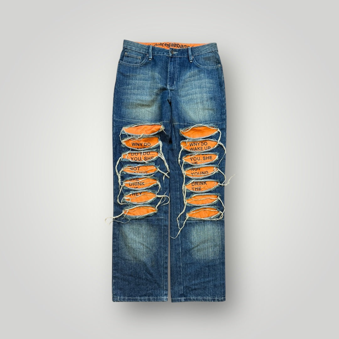 Dolce & Gabbana Poem AW/05 Jeans | Default Title, Blue