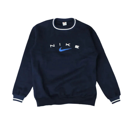 NIKE 90s RARE SWOOSH SPELLOUT CREWNECK  (L)