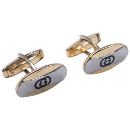 Vintage Gucci Embossed Cuff Links