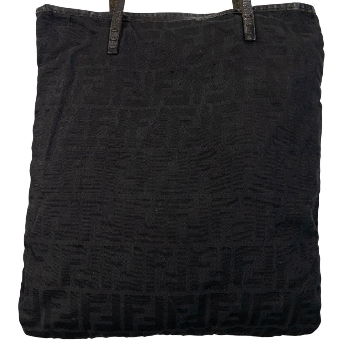 Vintage 2000s Fendi Monogram Shoulder Bag | O/S, Black