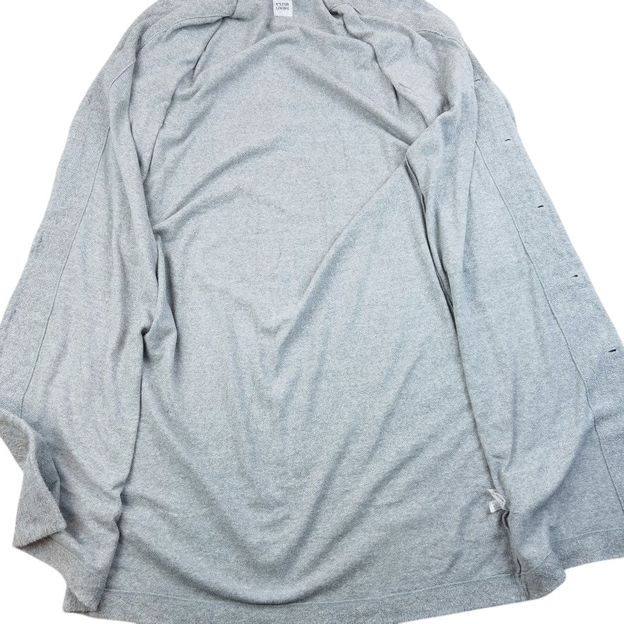 Vintage 90s Yohji Yamamoto Terry Cloth Jacket Size S | Small, Grey