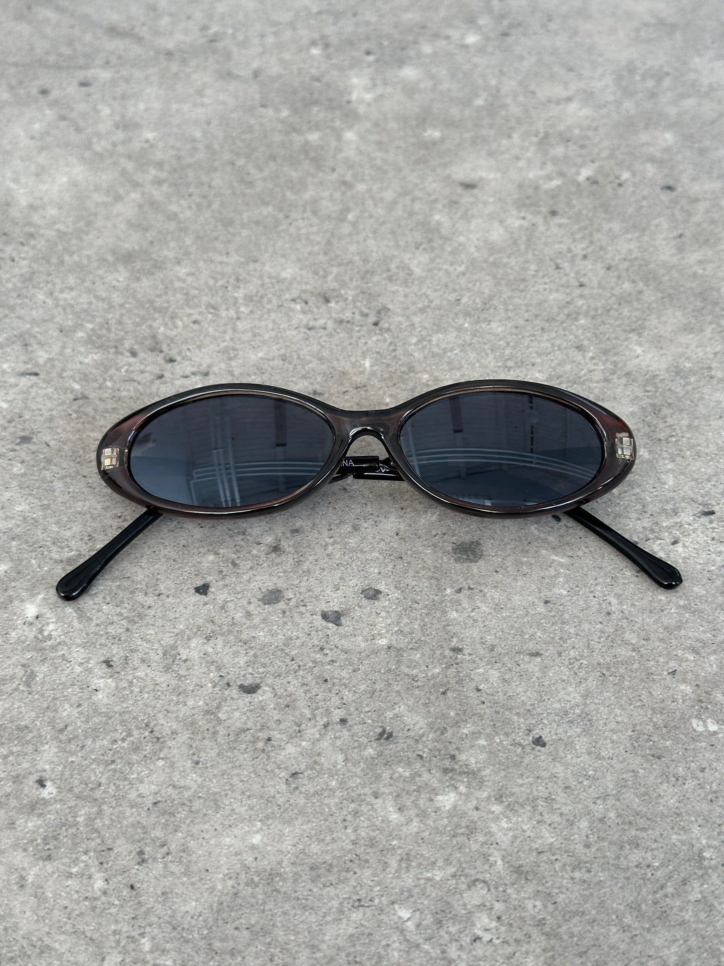 Vintage 2000s Oval Mini Sunglasses