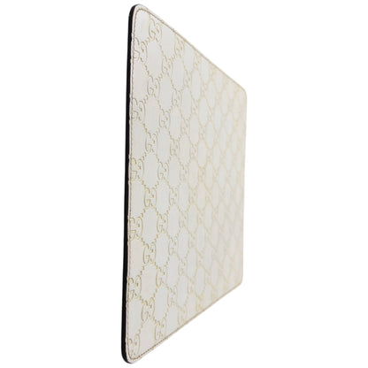 Vintage 2000s Gucci Monogram Leather Mouse Pad