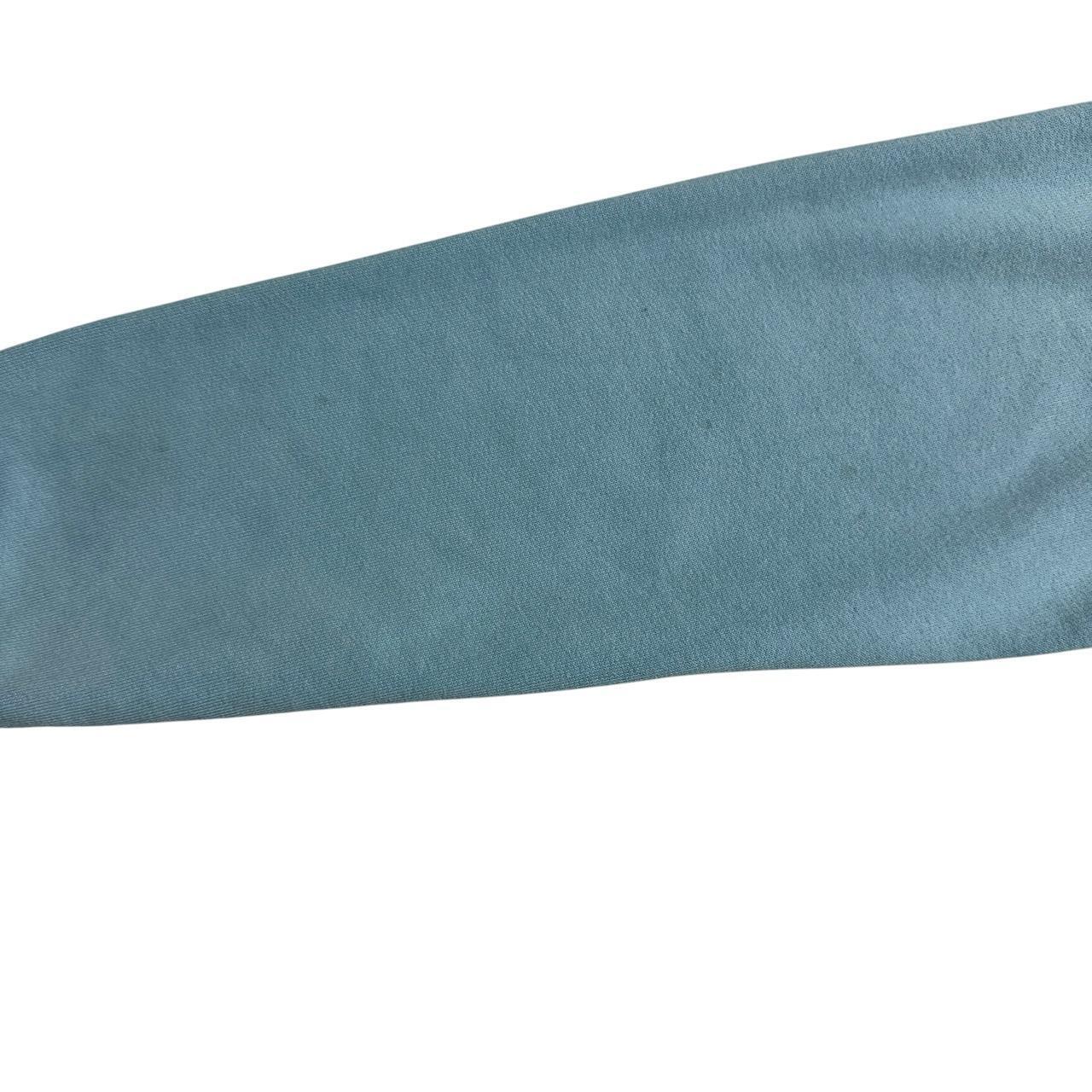 Stone Island Baby Blue Pullover Crewneck | Medium, Blue