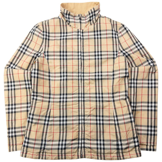 Vintage 2000s Burberry Blue Label Nova Check Reversible Jacket Womens Size S | Small, Multicoloured