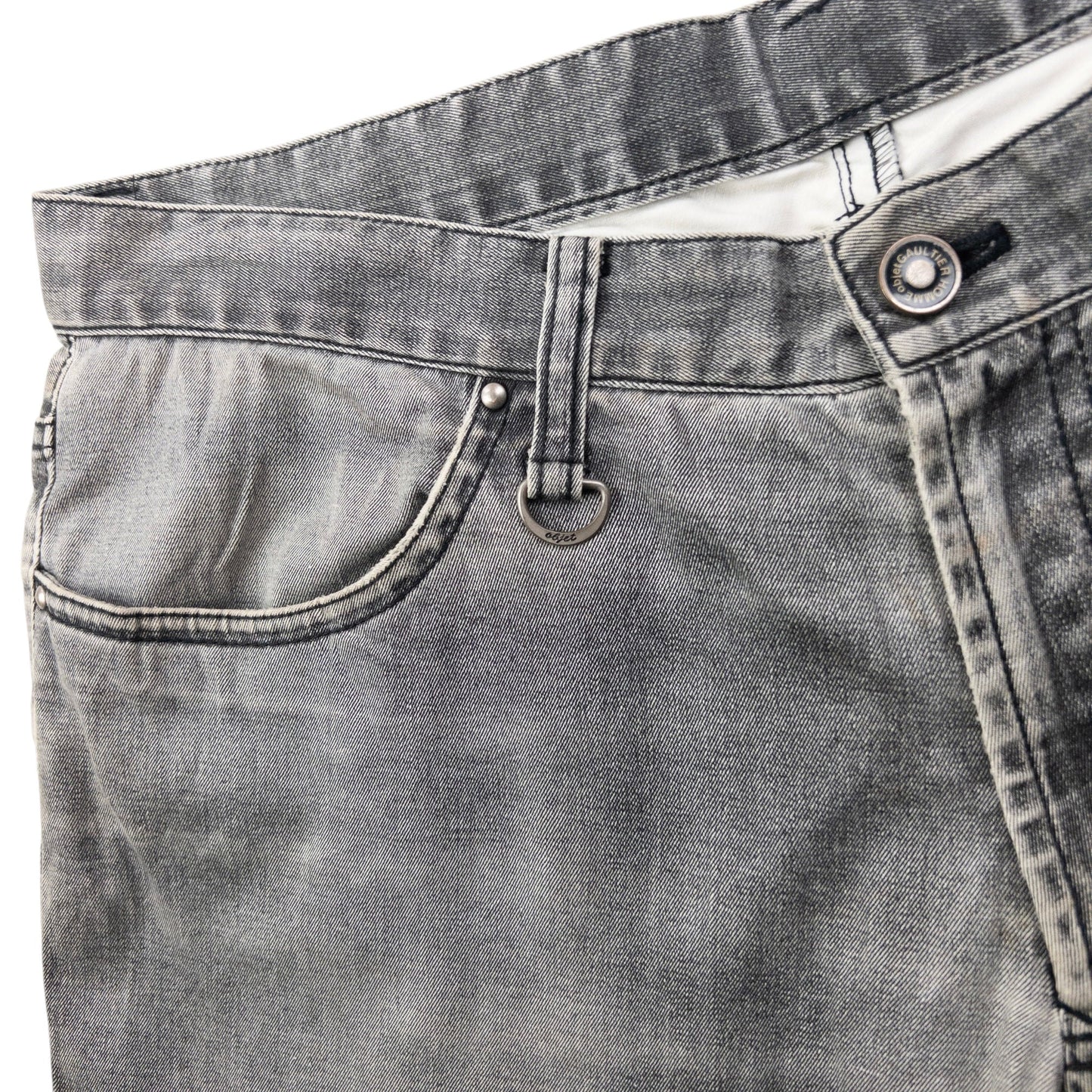 Vintage 90s Gaultier HOMME Objet Lightweight Denim Jeans Size W32 | W32, Grey