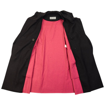 Vintage 2000s Issey Miyake Contrast Seam Jacket Womens Size L | Large, Black