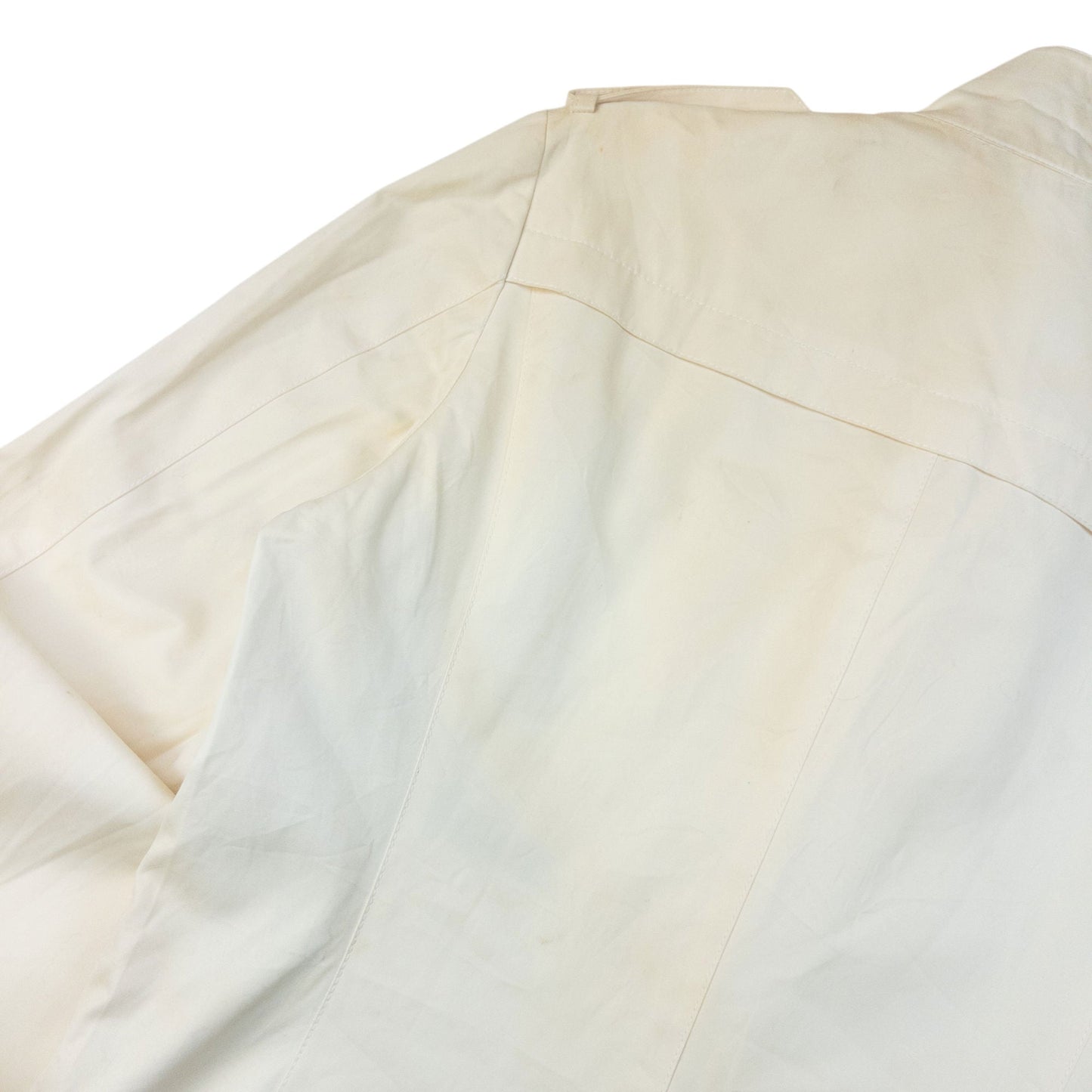 Vintage 90s Yohji Yamamoto A.A.R Button Up Jacket Size S | Small, Cream