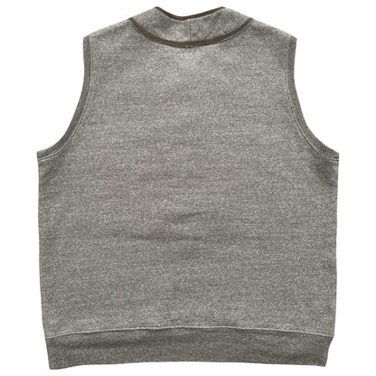 Kapital Great Women Baseball Henley Sweater Vest - XL