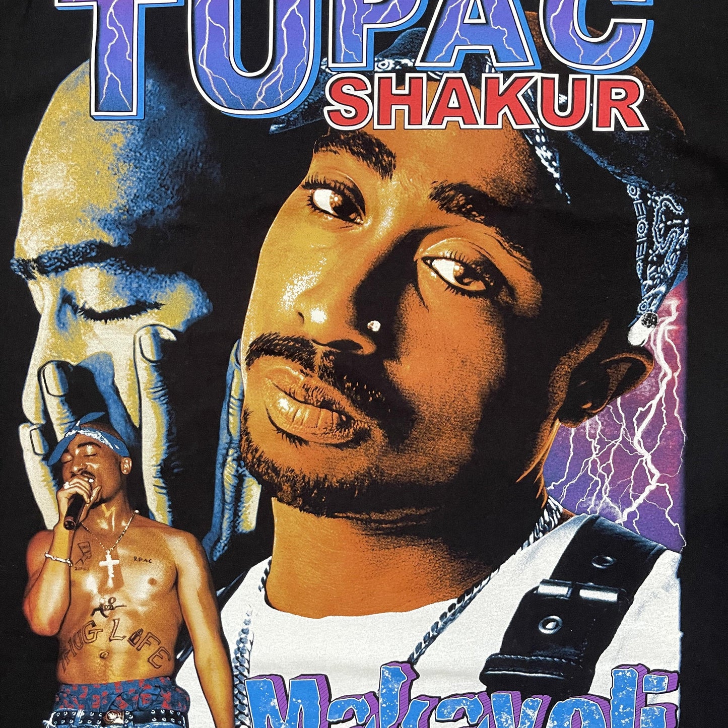 Tupac Makavelli T-Shirt - XL - Known Source