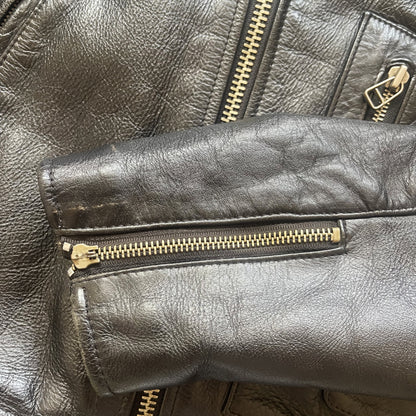 Avirex Daytona Leather Biker Jacket - L