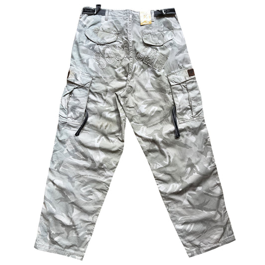 Pelle Pelle 'Soul Jah' Camo Cargo Pants - W34"