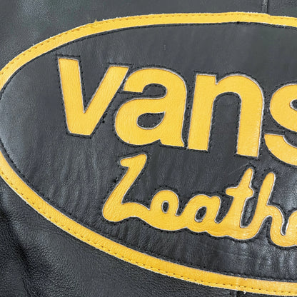 Vanson Leathers Motorcycle Racing Team Jacket - S
