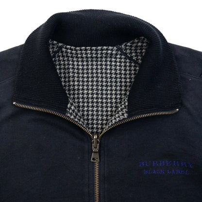 Vintage 2000s Burberry Black Label Reversible Zip Up Sweatshirt Womens Size M | Medium, Multicoloured