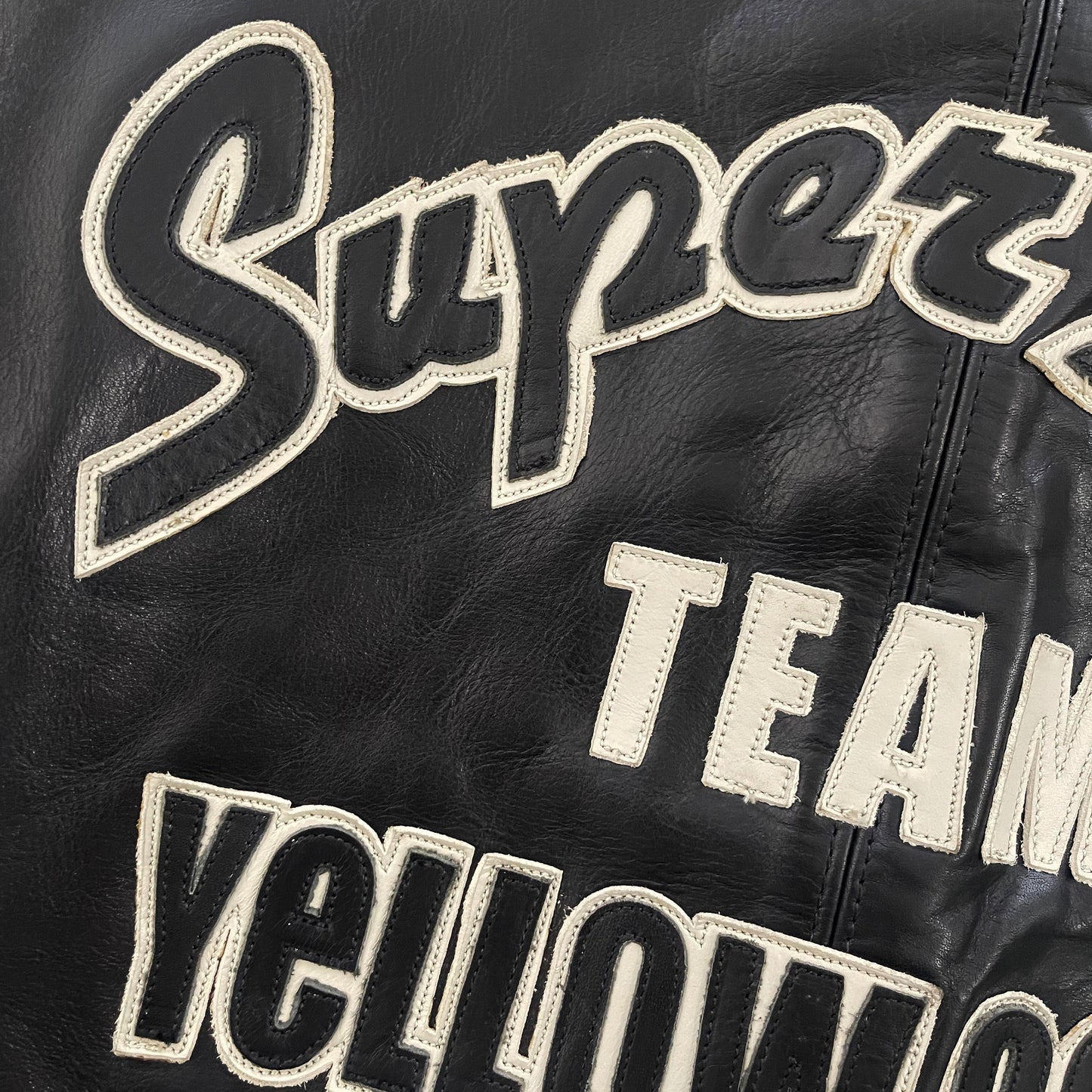 Vanson Leathers x Yellow Corn Motorcycle Racer Jacket - L