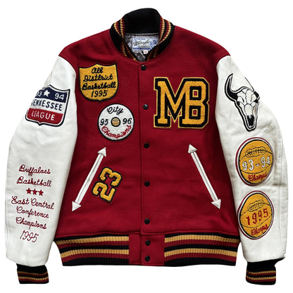 Whitesville 'Memphis Buffalos' Varsity Jacket - L