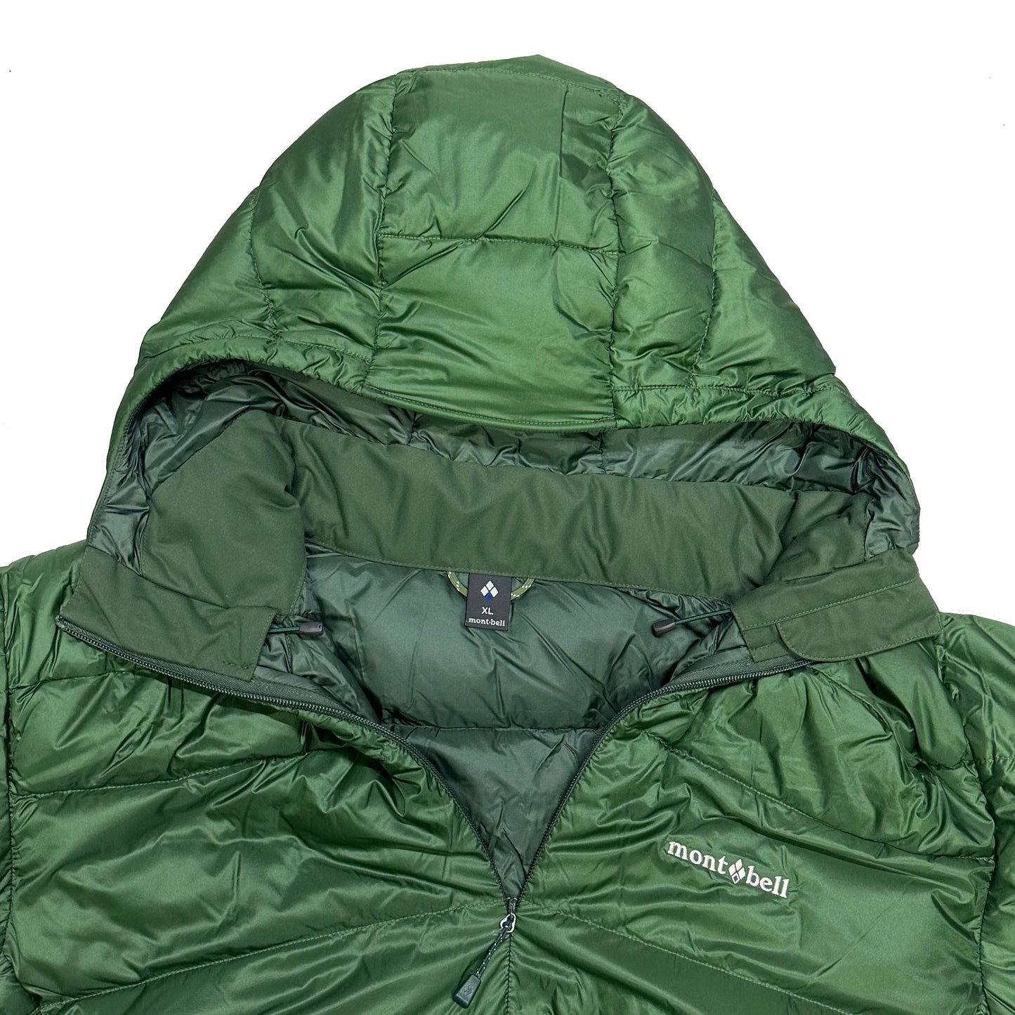 Montbell Light Alpine Down Puffer Jacket In Green ( XL )