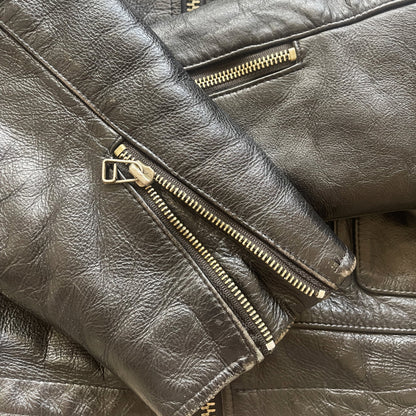 Avirex Daytona Leather Biker Jacket - L