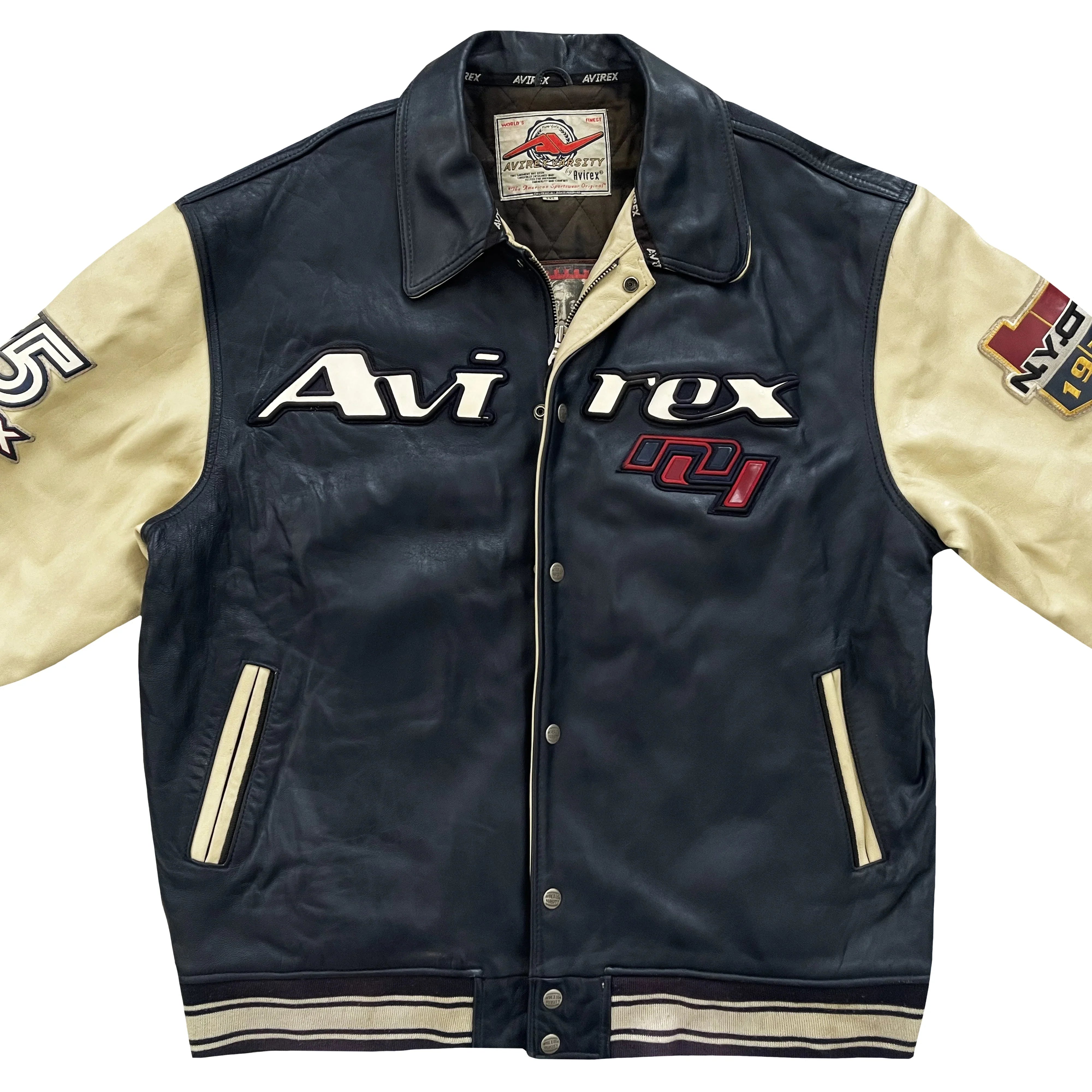 AVIREX
B-3フライトジャケット ファー付きジャケット Palace x Avirex Zomby Leather Jacket | eBay