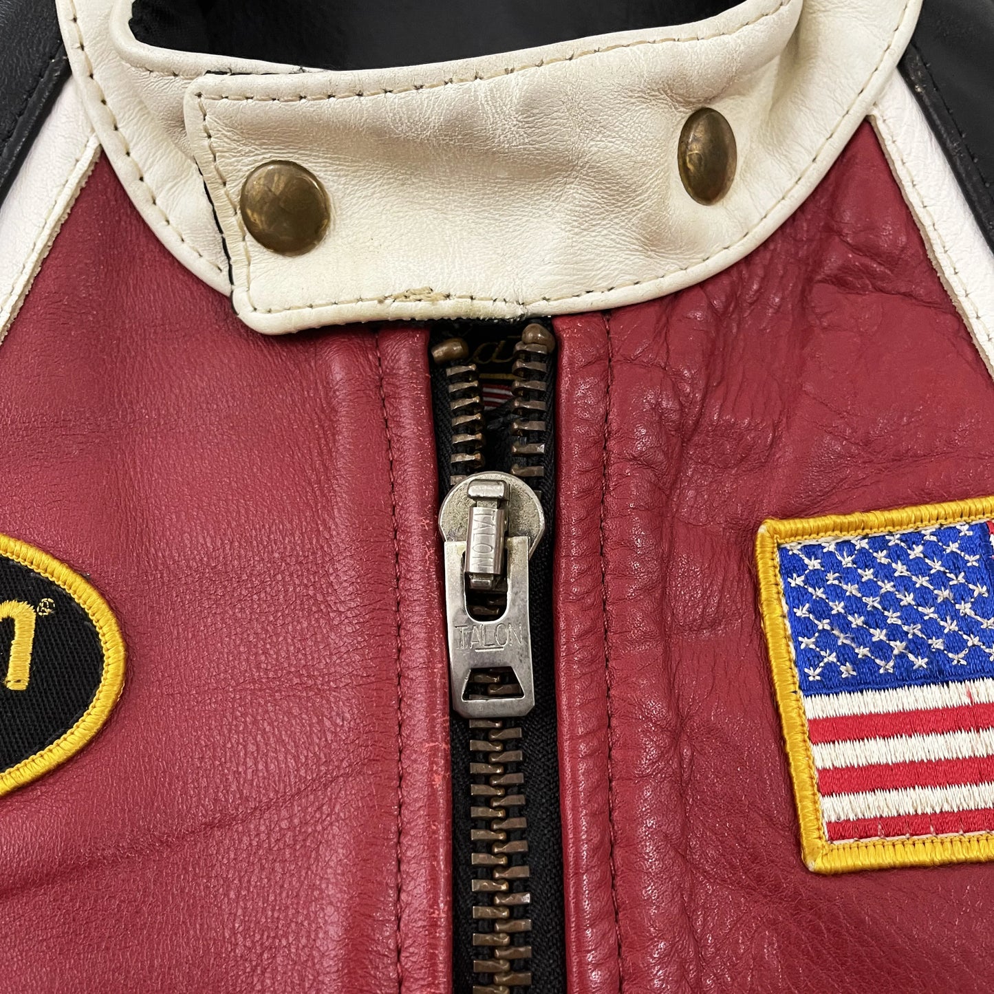 Vanson Leathers Motorcycle Racing Team Jacket - S