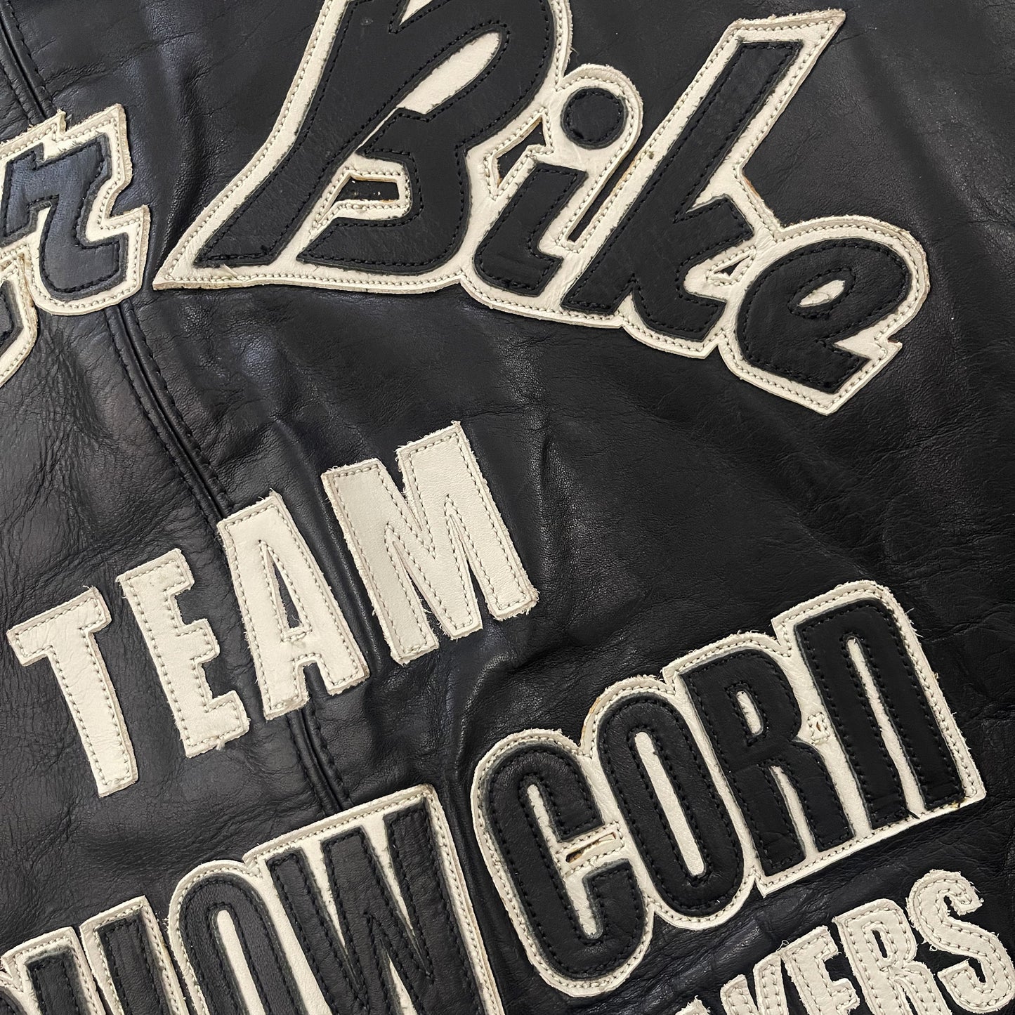 Vanson Leathers x Yellow Corn Motorcycle Racer Jacket - L