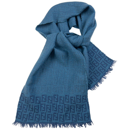 Vintage Fendi Monogram Wool Scarf